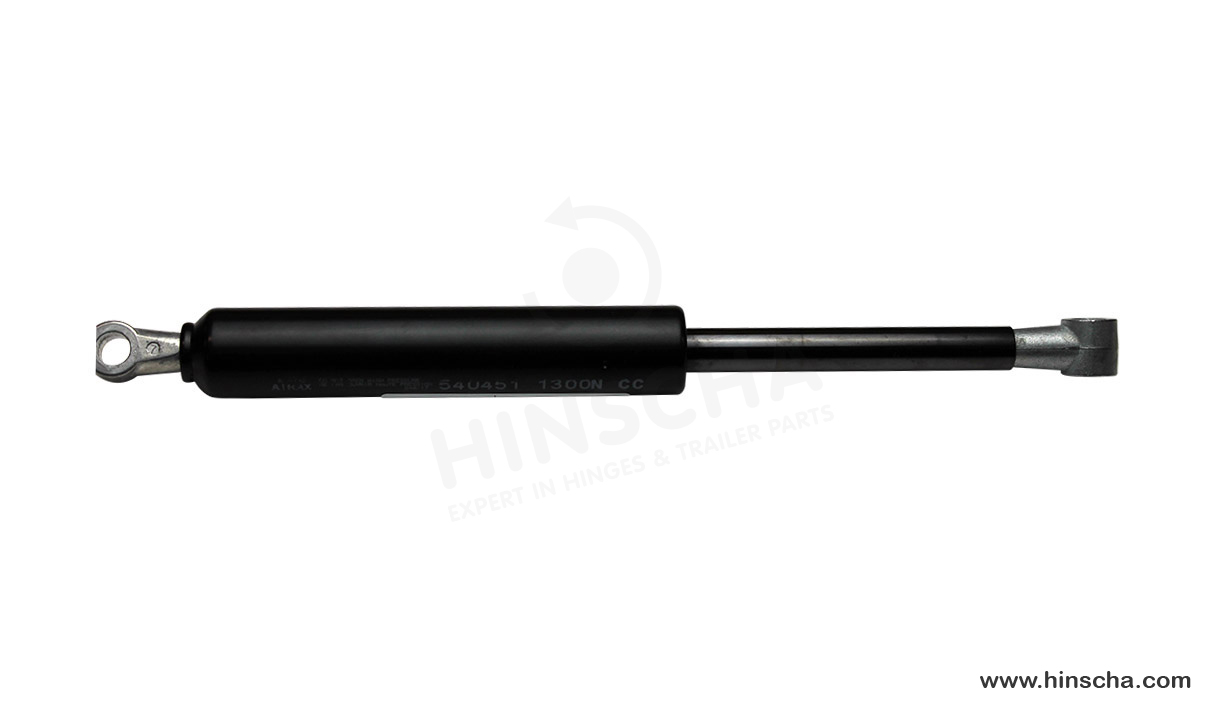 Vérin à gaz ø 14-28, 1300N,K100,oeillets ø10,A300