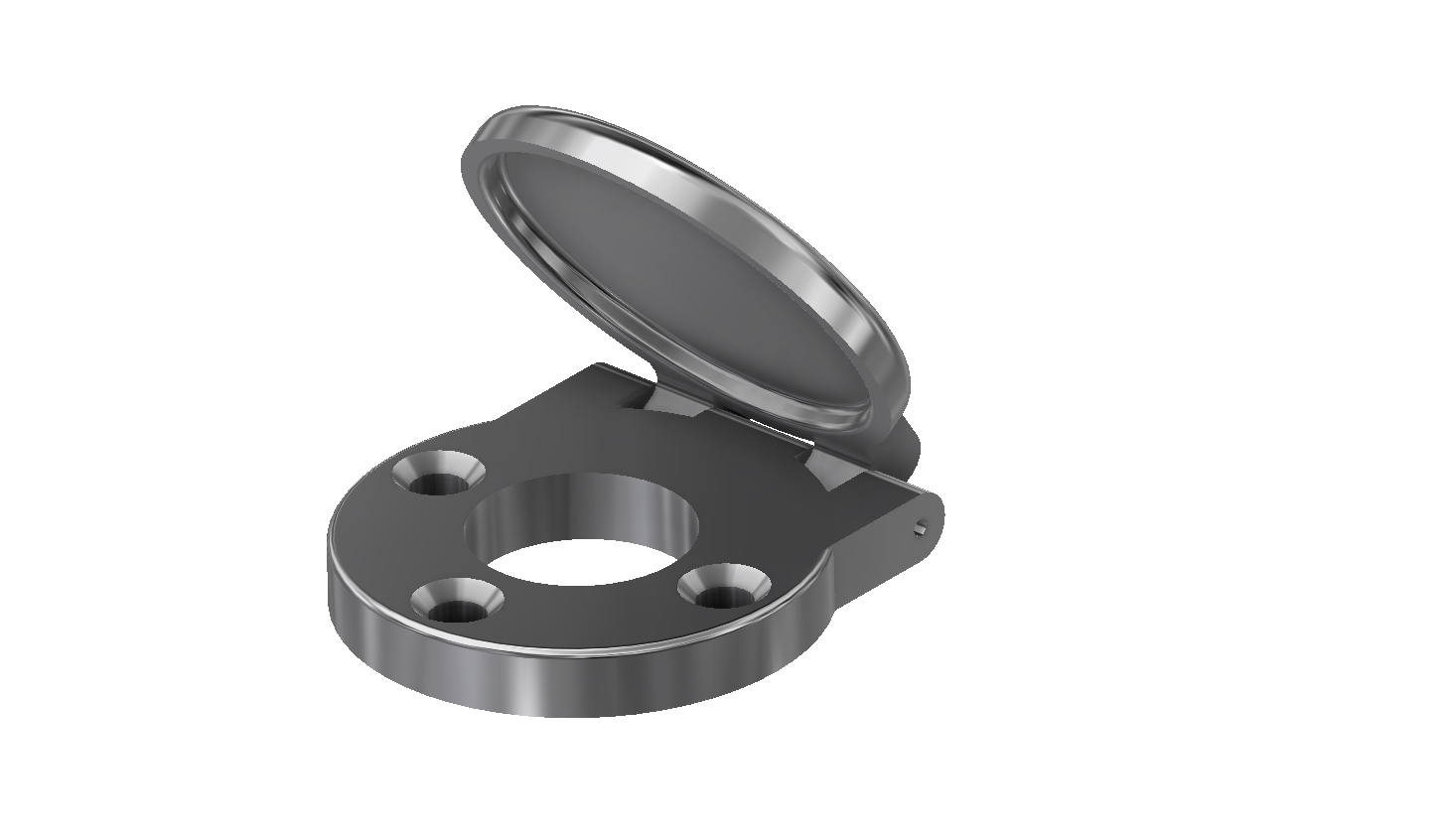 Cache entrée, ronde, Ø27 mm avec numéro de référence 470005