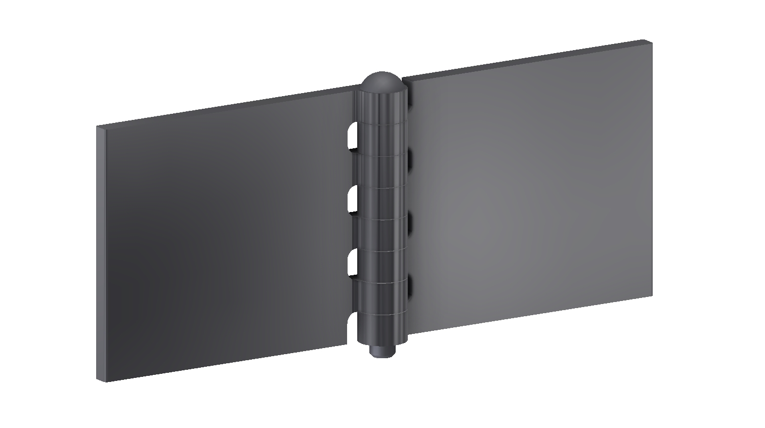 Profilscharnier 80x100x6x8 mm mit Edelstahl Stift Profilscharnier 80x100x6x8 mm mit Edelstahl Stift