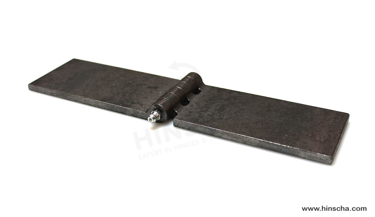 Charnière à souder 60x120x6x8 mm/à graisseur